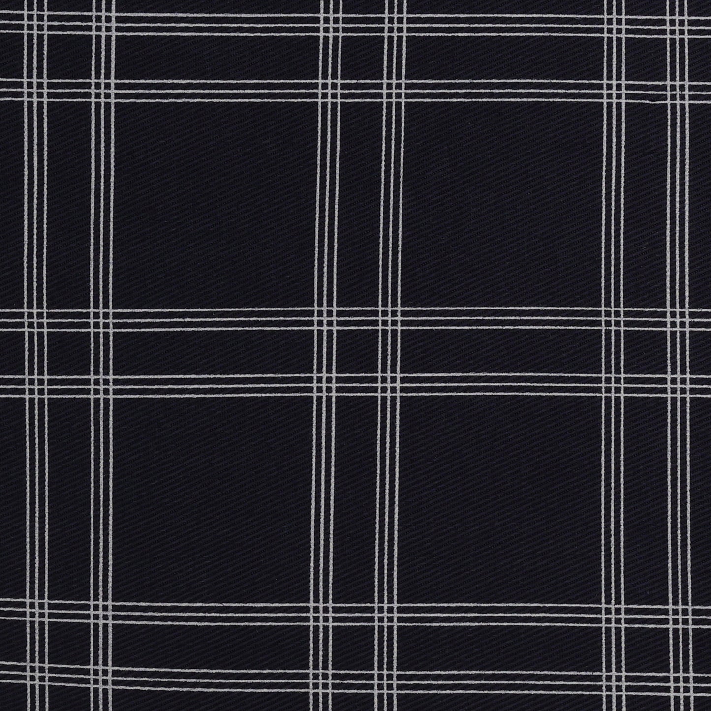 Checkmate Cotton – Navy | Printed Shirting Fabric