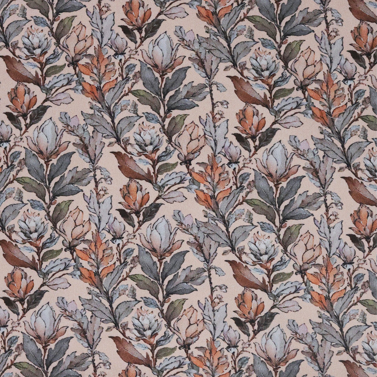 Azure Whisper Print – Oceanic Petal