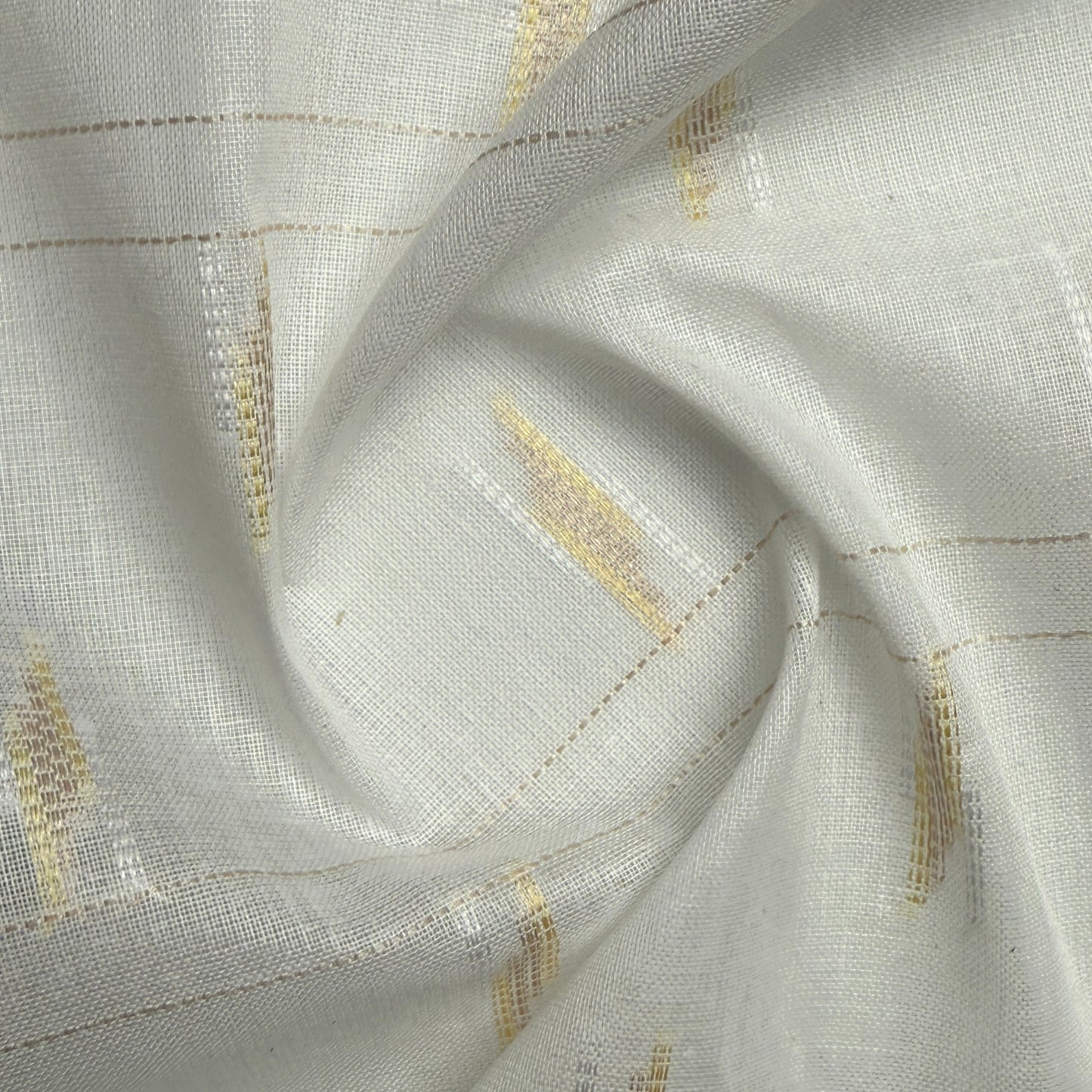 Utsav Paper Cotton - Pearl White