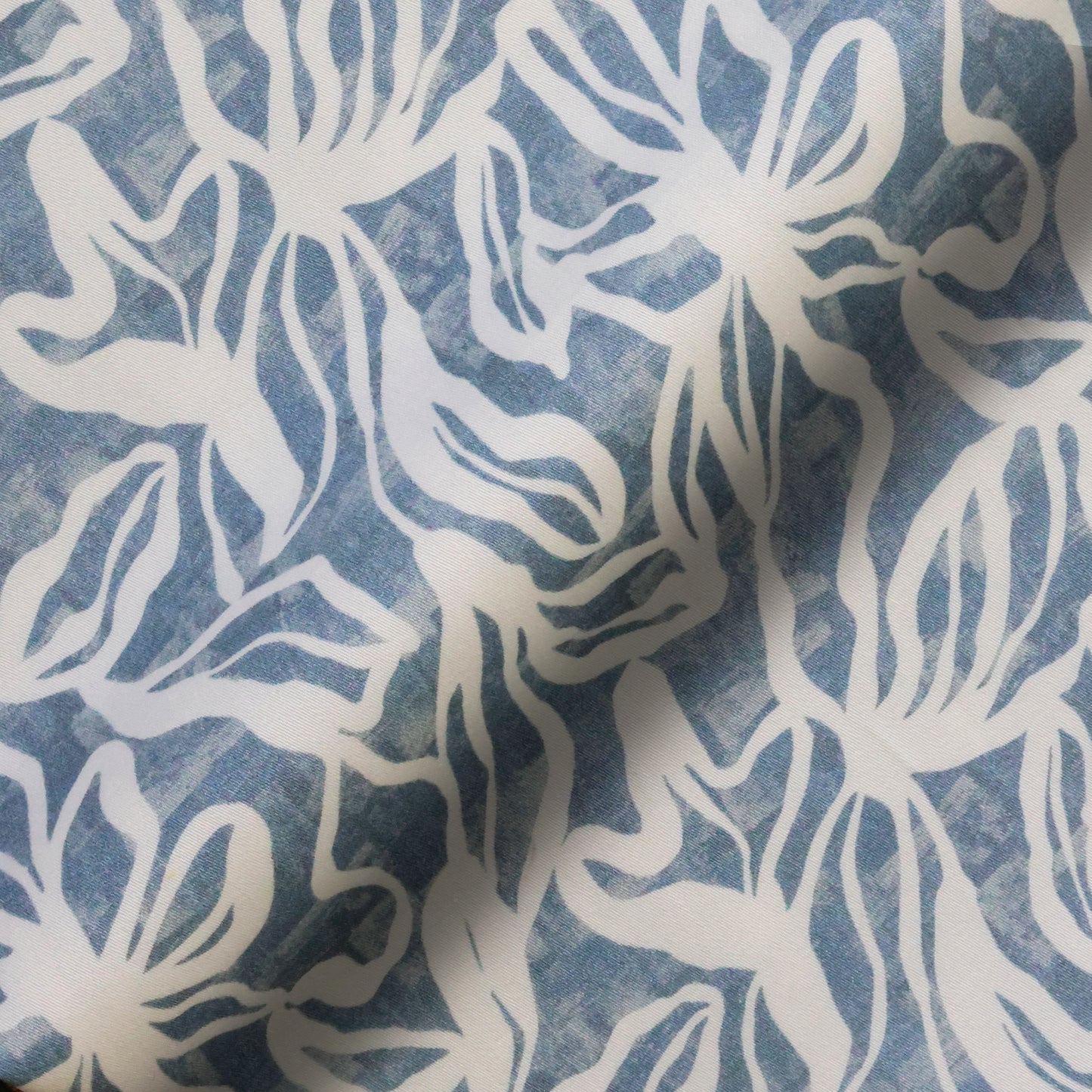 Azure Whisper Print – Blue Mirage