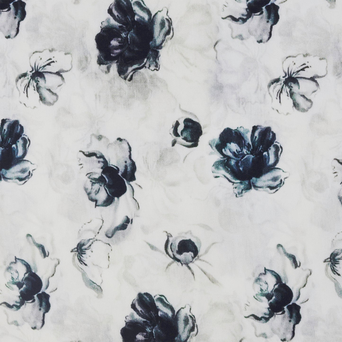 Azure Whisper Print – Orchid Bloom