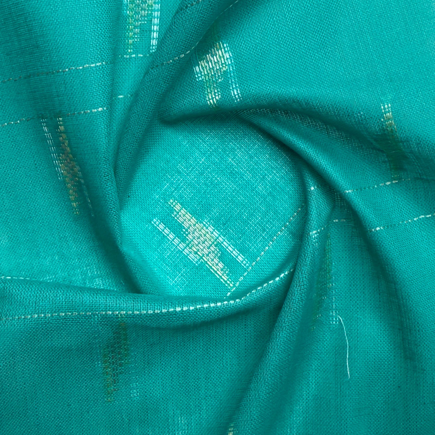 Utsav Paper Cotton - Tiffany Blue