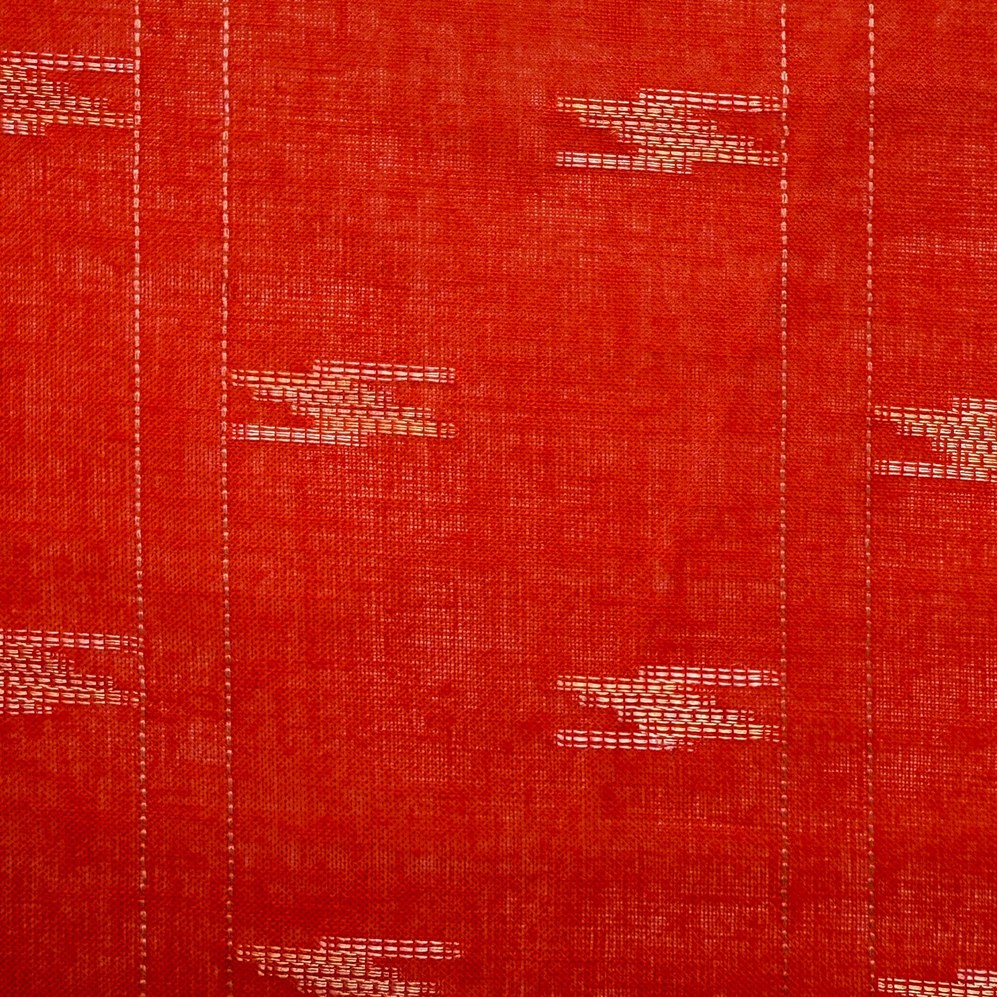 Utsav Paper Cotton - Vermilion Red