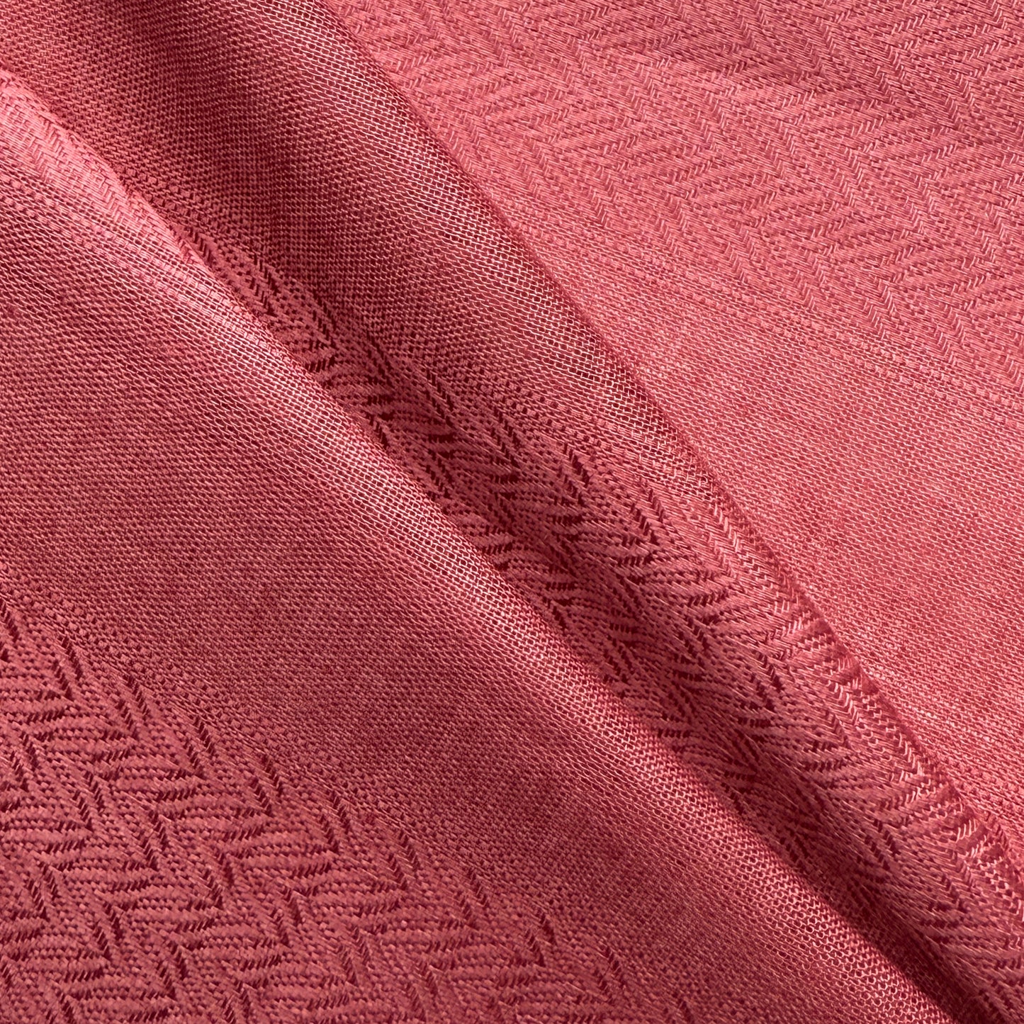 Mehfil Kurta Fabric - Watermelon Red