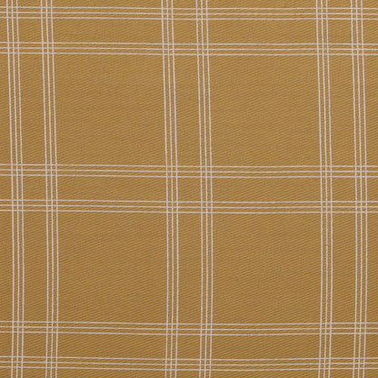 Checkmate Cotton – Mustard | Printed Shirting Fabric