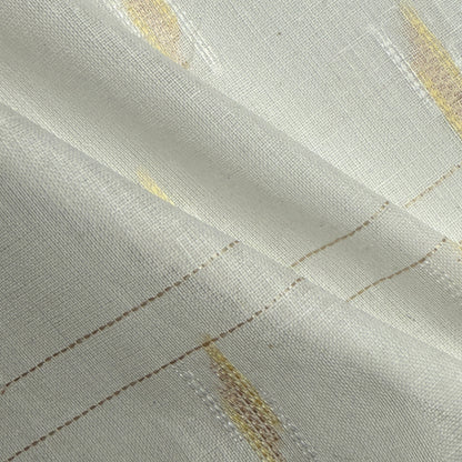 Utsav Paper Cotton - Pearl White