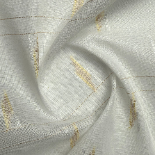 Utsav Paper Cotton - Pearl White