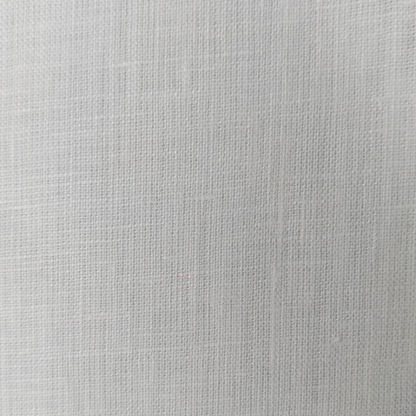 70 Lea – White | Pure Linen Shirting Fabric