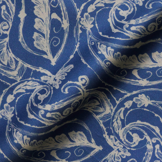Azure Whisper Print – Ocean Tapestry