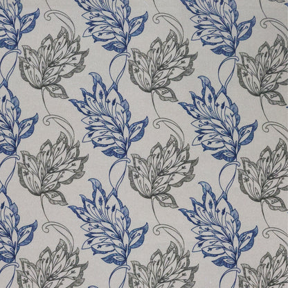 Azure Whisper Print – Misty Bloom