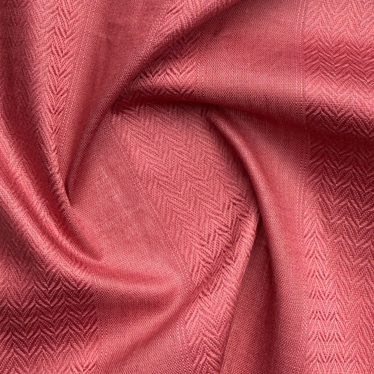 Mehfil Kurta Fabric - Watermelon Red