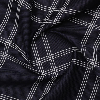 Unstitched men cotton shirting fabric