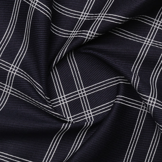 Unstitched men cotton shirting fabric